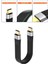 0.4ft / 5 Inç Kısa USB 3.1 Tip C Kablosu Hızlı Şarj (Yurt Dışından) 5