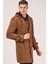 PLT8334 Dewberry Erkek Palto-Koyu Camel 5