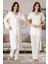 Lohusa Pijama Sabahlık Takım Effort 8024 2