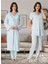 Lohusa Pijama Sabahlık Takım Effort 8024 4