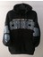Kapüşonlu 3iplik Önü Choıce 33 Baskılı Oversize Siyah Sweatshirt 1