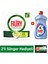 Fairy Hepsi Bir Arada 60 Yıkama Bulaşık Deterjanı Tableti / Kapsülü Limon + Platinum Hijyen 500 ml 1