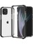 Apple iPhone 12 Için Düşmeye Dayanıklı Akrilik + Tpu Hibrit Kılıf - Siyah/gri (Yurt Dışından) 1