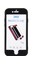 iPhone 7-8 360 Derece Slim Premium Simli Silikon Kılıf Siyah 2