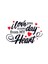 Atalya Reklam 14 Şubat Sevgililer Günü I Love You Every Day From My Heart Sticker 1