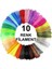 Microzey 3D Kalem Yazıcı Için 10 Renk 40 Metre (10 x 4 Metre) Pla Filament 1