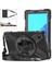 Apple iPad 9. Nesil 10.2" Uyumlu Kılıf 2021 Stand Askılı Zırh Tank Defender Case 1