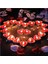 Kalp Şekilli Tealight Mum 50 Adet, Dekoratif Mum, Romantik Ortam Mumu 1