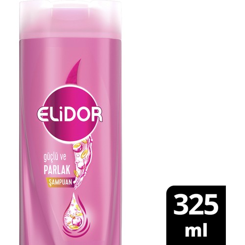 Elidor Superblend Saç Bakım Şampuanı Güçlü ve Parlak E Vitamini Makademya Yağı Kolajen 325 ML