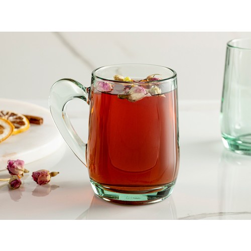 Paşabahçe Aware - Mocha&Chai Cam Mug 335 Ml Şeffaf