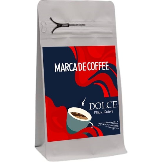Marca De Coffee Dolce Filtre Kahve 250 gr