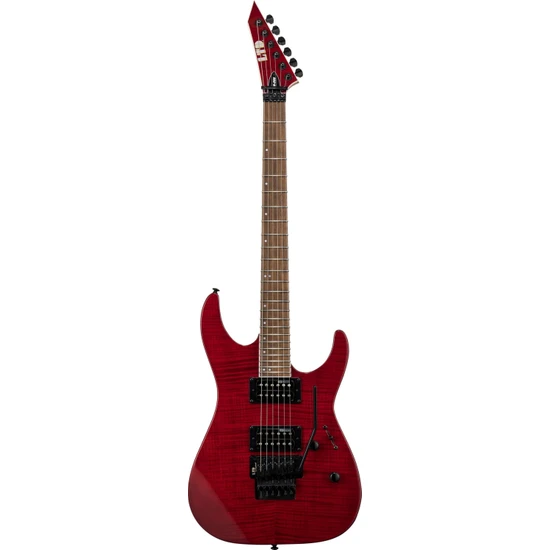 Esp Ltd M-200FM See Thru Red Elektro Gitar