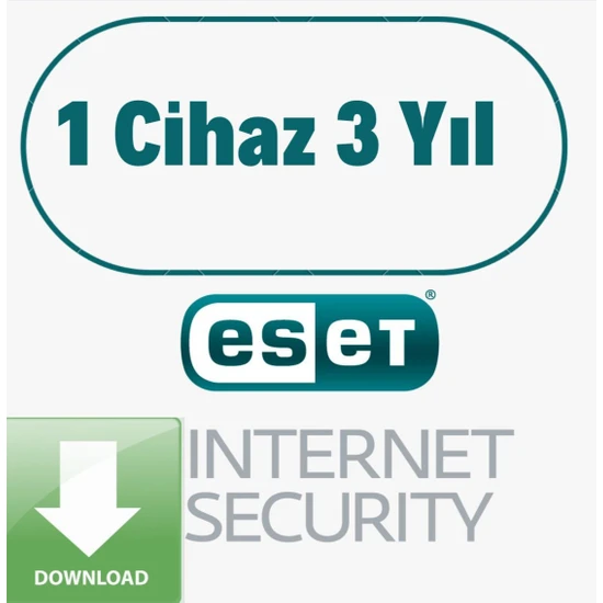 Eset Internet Security 1 Cihaz 3 yıl - Dijital Kod ( WinRAR )