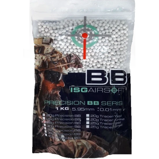 Isg Airsoft 0.20G Bb Air-Soft 5000ADET 1kg Paket