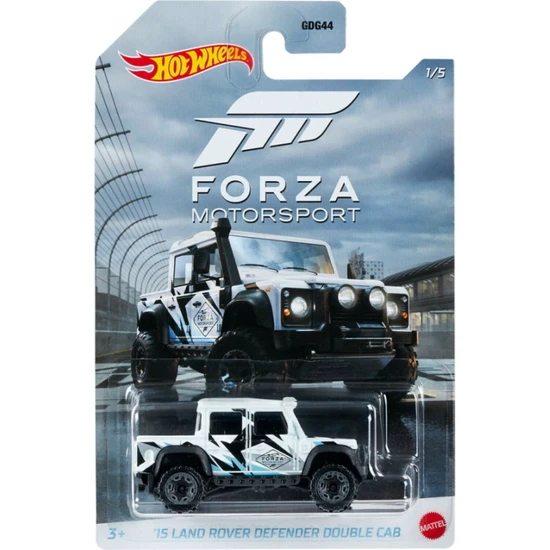 Hot Wheels Hot Wheels Hot Wheels '15 Land Rover Defender Double Cab (Forza Motorsport 1/5)
