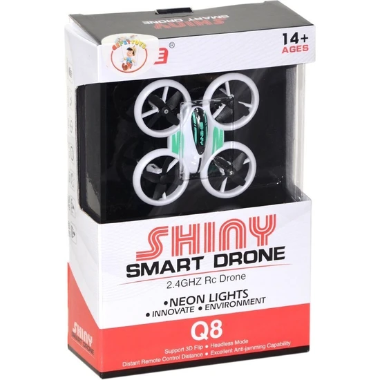 Gepettoys Q8 Mini Drone Neon Işıklı
