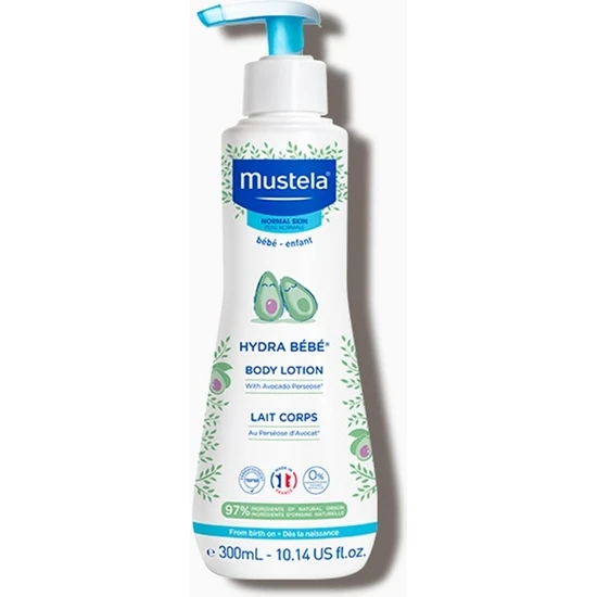 Mustela Hydrabebe Body Lotion 300 ml