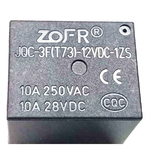 Emay Center JQC-3F(T73)-12VDC 1zs 12V 10A 250VAC 10A 28VDC Fiyatı