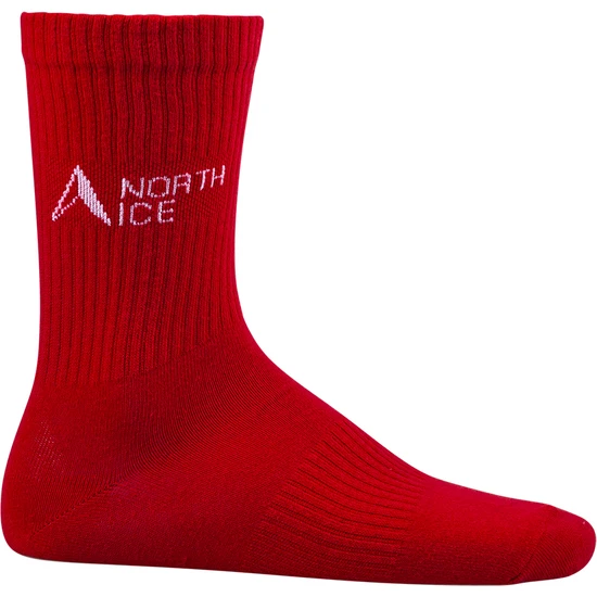 North Ice Tenis Çorabı Kırmızı