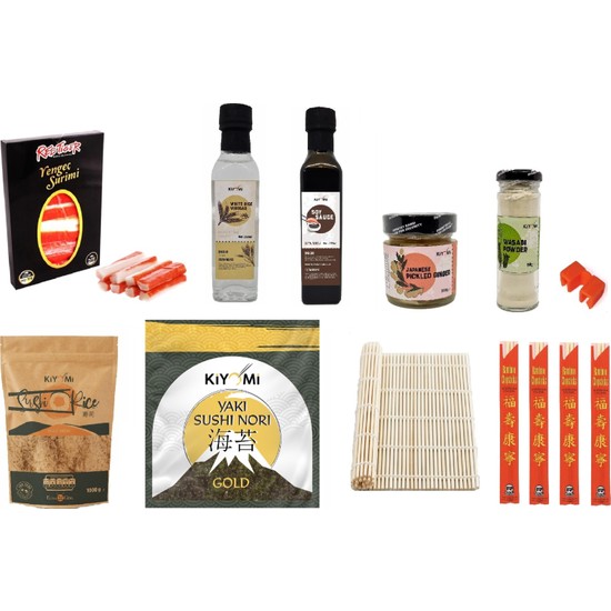 Kiyomi Premium Sushi Seti / Suşi Set