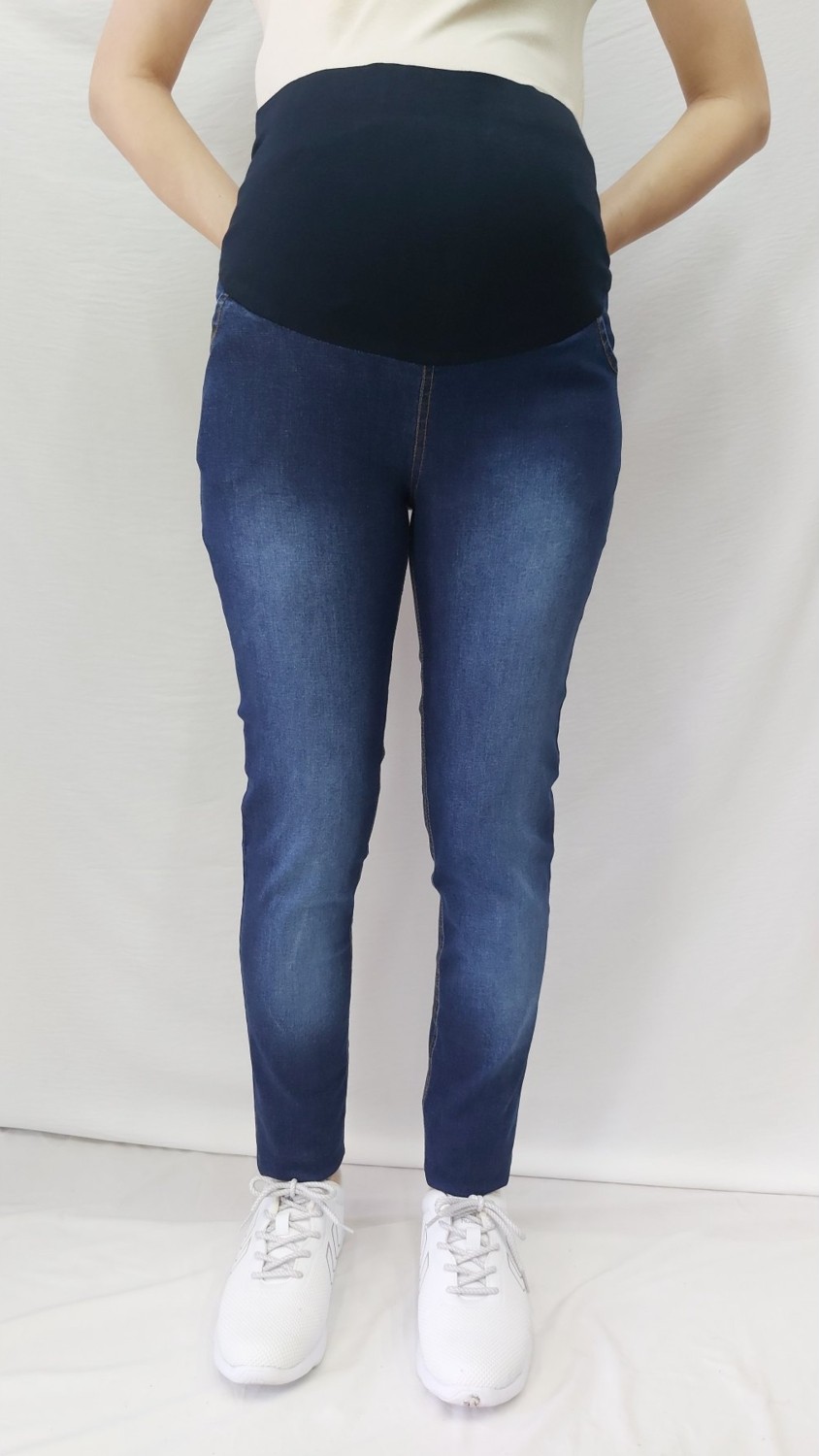 Tria Hamile Kot Dar Paça Pantolon görsel 2