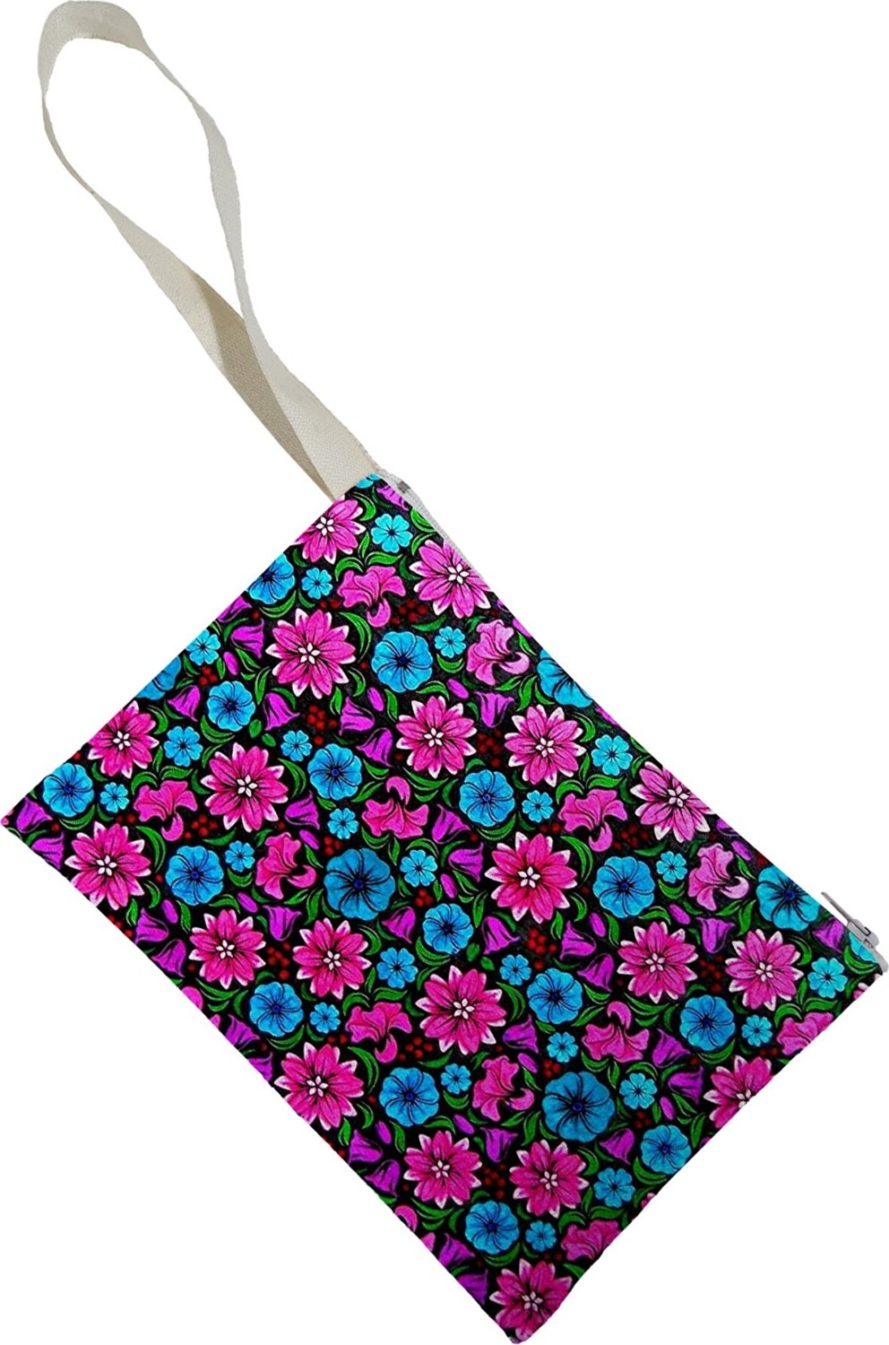 Beam Unisex Çiçek Desenli Portföy Clutch Çanta