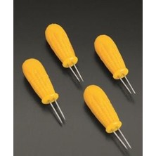 Metaltex Mısır Koçanı Tutacağı 4'lü