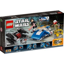 LEGO Star Wars 75196 A-Wing™'e Karşı TIE Silencer™ Mikro Savaşçılar