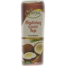 Dr. Floya Hindistan Cevizi Yağı - 20 ml - Soğuk Pres - Isı Görmemiş