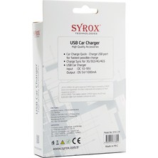 Syrox 1 Mah Apple iPhone Uyumlu 4/4S Araç Şarj Cihazı SYX-C34