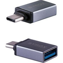 Syrox TYPE C - USB 3.0 OTG USB Flash Dönüştürücü