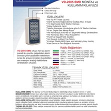 Electrosec VD-2005 SMD Telefon Arama Modülü