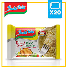 İndomie 20'li Tavuk Çeşnili Hazır Noodle