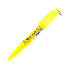 Aihao Ah-616 Magic Light Fosforlu Kalem Kancalı Kesik Uç Mini Sarı Tekli (1 Adet)