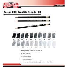 2B Koh-I Noor Hardmuth Toıson Dor 1900 Çizim Kalemi