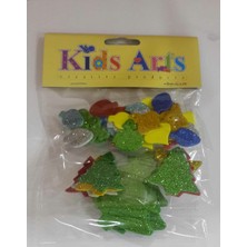 Dolphın Kıds Arts  My-0065  Eva Set Simli Çam Ağacı