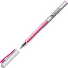 Faber-Castell Pembe True Gel Colour Tükenmez Kalem