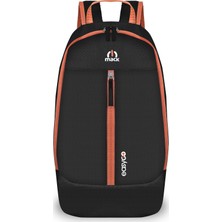 Mack Easy Go Day Pack 13-14” Siyah-Oranj Laptop Bölmeli Seyahat Çantası  MCC-3009