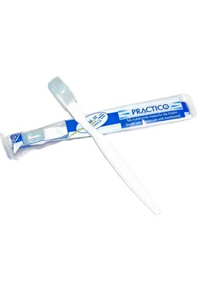 Practico Tek Kullanımlık Kendinden Macunlu Diş Fırçası - 10'lu