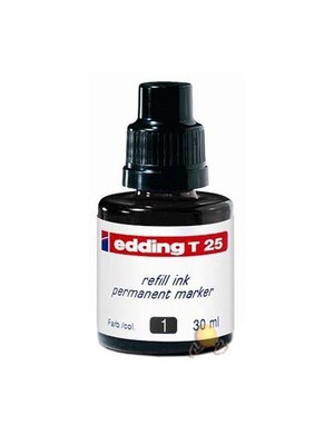 Edding T25 Permanent Kalem Mürekkebi 30ML. - ESKİ KOD