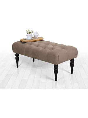 Lorence Home Missus Bench Puf(Toprak)