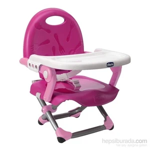 Pocket Snack Yükseltici Mama Sandalyesi / Pink