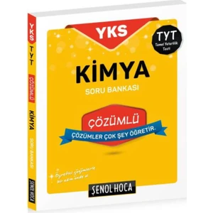 Şenol Hoca Yayınları YKS-TYT Kimya Çözümlü Soru Bankası