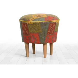 Lorence Home Rug Puf  - Yeşil
