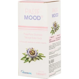Passif Mood Passiflora Ekstraktı İçeren Takviye Edici Gıda 180 ml