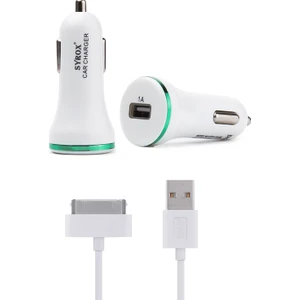 1 Mah Apple iPhone Uyumlu 4/4S Araç Şarj Cihazı SYX-C34