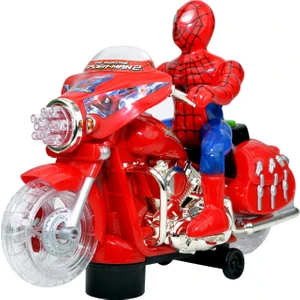 Power Hob Otomatik Direksiyon Motorlu Örümcek Adam Oyuncak Spiderman