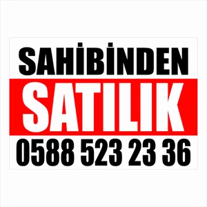 Branda Satılık Afişi 65X100