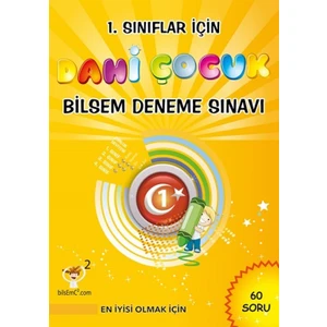 1. Sınıf Dahi Çocuk Bilsem Deneme Sınavı