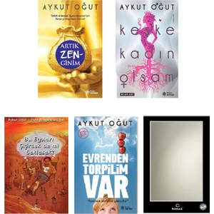 Artık Zenginim - Keşke Kadın Olsam - Evrenden Torpilim Var - 5 Kitap - Aykut Oğut